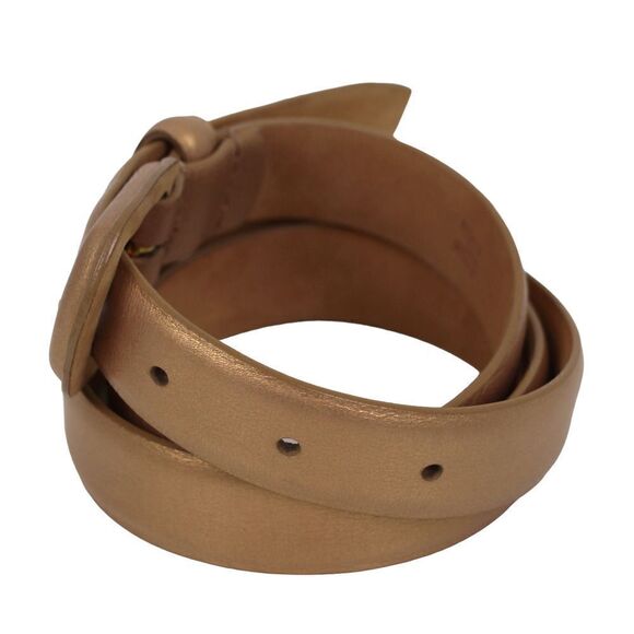 Nordstrom ANTIQUE GOLD REAL LEATHER 7/8\